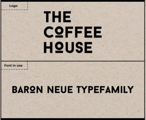 Font chữ thiết kế logo các thương hiệu Việt The Coffee House